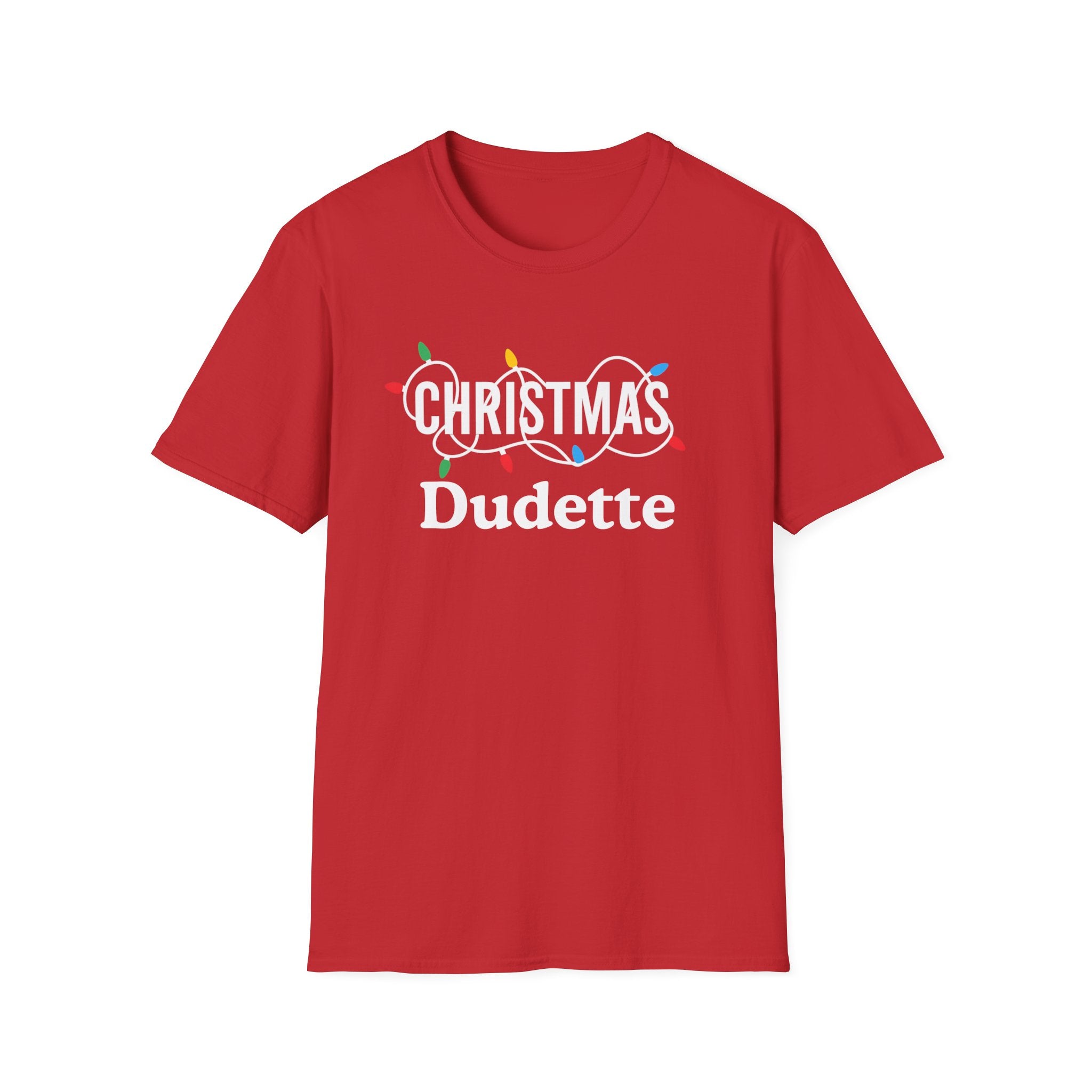 Christmas Dudette Women's Tshirt